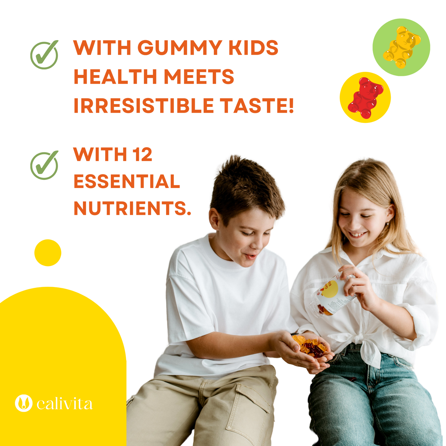 Gummy Kids - 100 Multivitamin gumicukor gyerekeknek